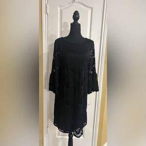 Tiana B. Black Lace Dress